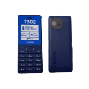 Tecno T302 – Dual SIM, 2.4" Display, Wireless FM Radio, Long Battery Life