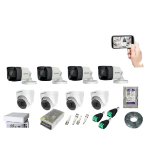 8 KIT FULL CCTV