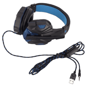 SY830MV Gaming Headset – Stereo Bass, LED Lights, Noise-Cancel Mic