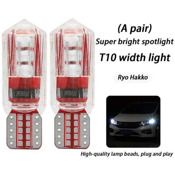 Width light modified car led lens t10 small light bulb super bright car exterior lights running lights general wholesale h11 h7 - Image 12