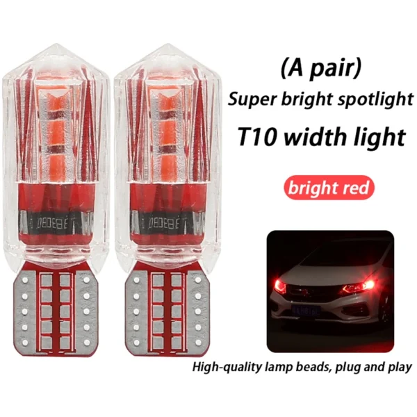 Width light modified car led lens t10 small light bulb super bright car exterior lights running lights general wholesale h11 h7 - Image 20