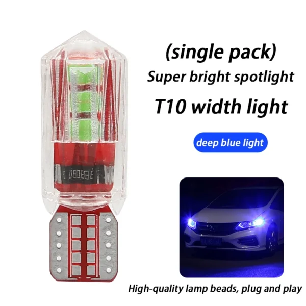 Width light modified car led lens t10 small light bulb super bright car exterior lights running lights general wholesale h11 h7 - Image 19