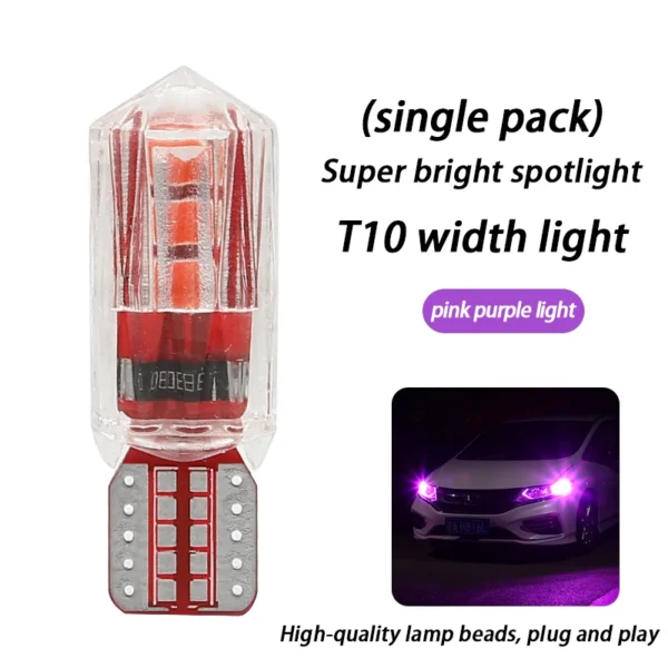 Width light modified car led lens t10 small light bulb super bright car exterior lights running lights general wholesale h11 h7 - Image 14