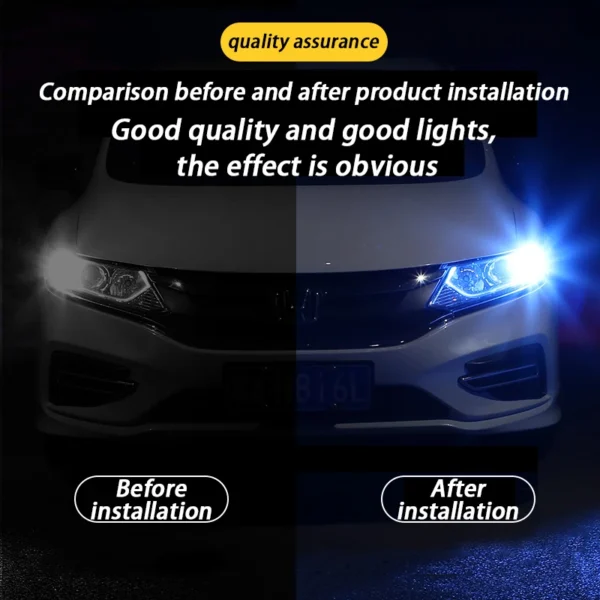 Width light modified car led lens t10 small light bulb super bright car exterior lights running lights general wholesale h11 h7 - Image 3