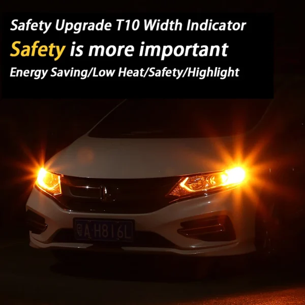 Width light modified car led lens t10 small light bulb super bright car exterior lights running lights general wholesale h11 h7 - Image 4