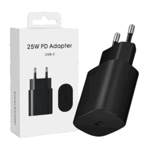 25W USB-C PD Power Adapter – Fast Charging Charger for Smartphones & Tablets