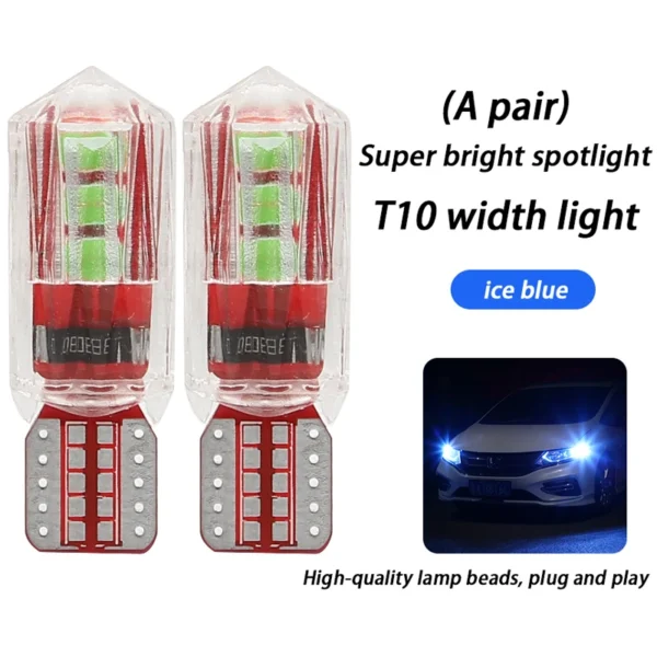 Width light modified car led lens t10 small light bulb super bright car exterior lights running lights general wholesale h11 h7 - Image 7