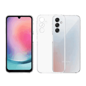 Samsung Galaxy A24 Clear Cover - Flexible, Shockproof and Transparent