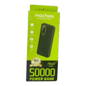 Maches 50,000mAh Power Bank – Ultra High Capacity, Fast Charging