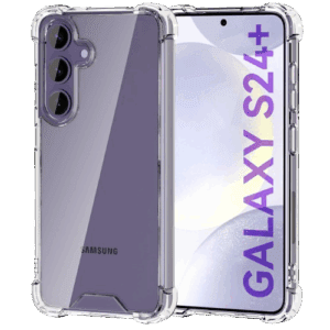 Samsung Galaxy S24 Plus Clear Cover - Flexible, Shockproof and Transparent