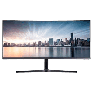 Samsung 34-Inch Ultra-Wide Curved Monitor – WQHD, 1000R Curvature